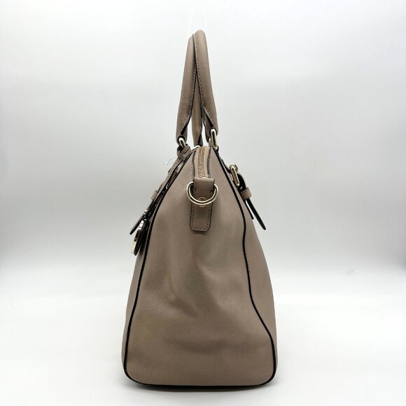 Michael Kors Beige Saffiano Leather Ciara Convertible Satchel - Picture 3 of 10